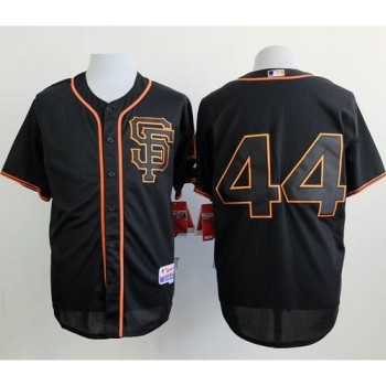 Giants #44 Willie McCovey Black Alternate Cool Base Stitched MLB Jersey Giants #44 Willie McCovey Black Alternate Cool Base Stitched MLB Jersey