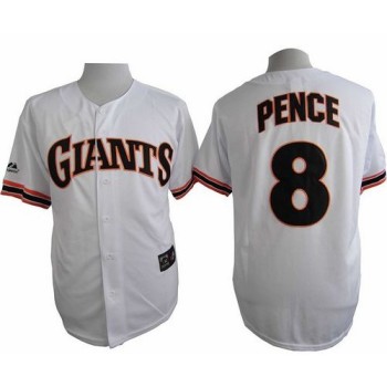 Giants #8 Hunter Pence White 1989 Turn Back The Clock Stitched MLB Jersey Giants #8 Hunter Pence White 1989 Turn Back The Clock Stitched MLB Jersey