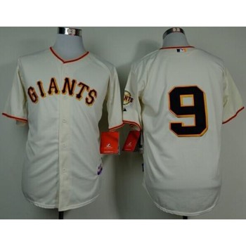 Giants #9 Brandon Belt Cream Cool Base Stitched MLB Jersey Giants #9 Brandon Belt Cream Cool Base Stitched MLB Jersey