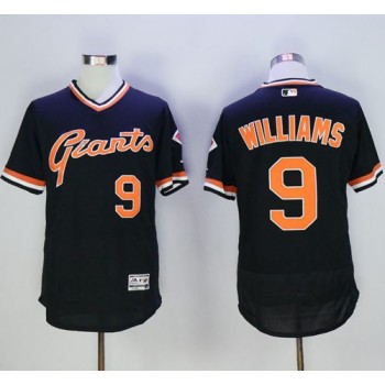 Giants #9 Matt Williams Black Flexbase Authentic Collection Cooperstown Stitched MLB Jersey Giants #9 Matt Williams Black Flexbase Authentic Collection Cooperstown Stitched MLB Jersey