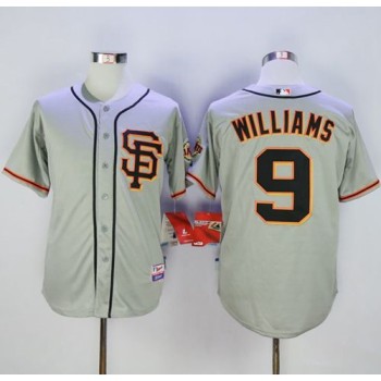 Giants #9 Matt Williams Grey Cool Base Road 2 Stitched MLB Jersey Giants #9 Matt Williams Grey Cool Base Road 2 Stitched MLB Jersey