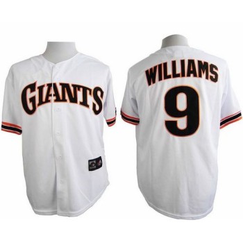 Giants #9 Matt Williams White 1989 Turn Back The Clock Stitched MLB Jersey Giants #9 Matt Williams White 1989 Turn Back The Clock Stitched MLB Jersey