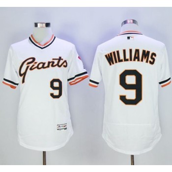 Giants #9 Matt Williams White Flexbase Authentic Collection Cooperstown Stitched MLB Jersey Giants #9 Matt Williams White Flexbase Authentic Collection Cooperstown Stitched MLB Jersey