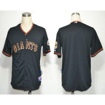 Giants Blank Black Cool Base Stitched MLB Jersey Giants Blank Black Cool Base Stitched MLB Jersey