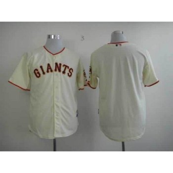 Giants Blank Cream Cool Base Stitched MLB Jersey Giants Blank Cream Cool Base Stitched MLB Jersey