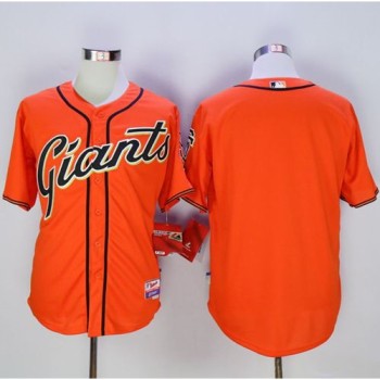 Giants Blank Orange Cool Base Stitched MLB Jersey Giants Blank Orange Cool Base Stitched MLB Jersey