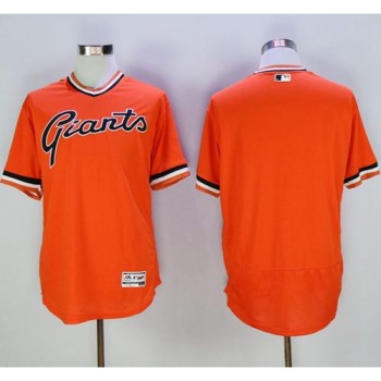 Giants Blank Orange Flexbase Authentic Collection Cooperstown Stitched MLB jerseys Giants Blank Orange Flexbase Authentic Collection Cooperstown Stitched MLB jerseys