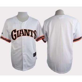 Giants Blank White 1989 Turn Back The Clock Stitched MLB Jersey Giants Blank White 1989 Turn Back The Clock Stitched MLB Jersey