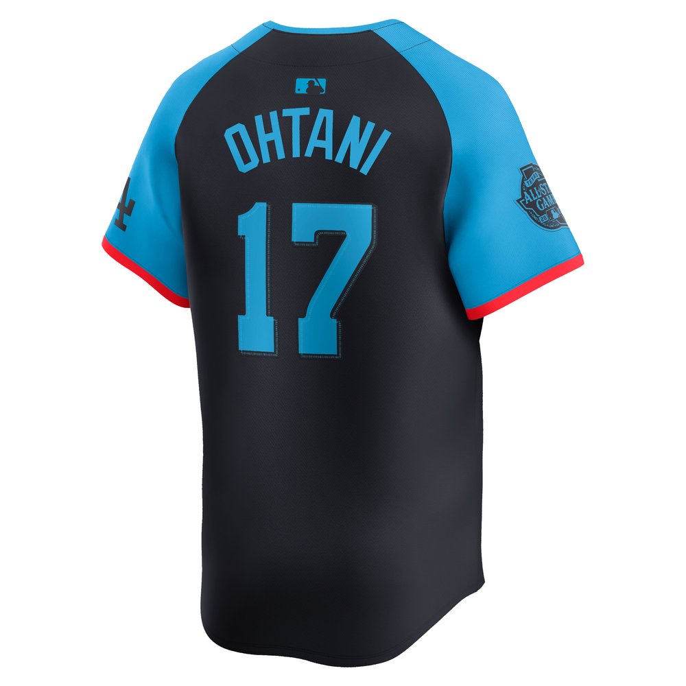 Men's National League #17 Shohei Ohtani Navy 2024 MLB All-Star Game Limited Player Jersey Men's National League #17 Shohei Ohtani Navy 2024 MLB All-Star Game Limited Player Jersey
