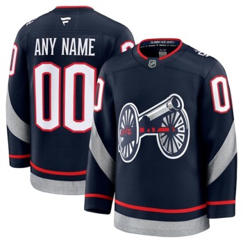 Youth Columbus Blue Jackets Custom Navy 2024-25 Stitched Hockey Jersey Youth Columbus Blue Jackets Custom Navy 2024-25 Stitched Hockey Jersey