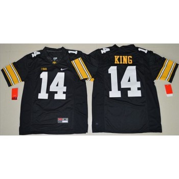 Hawkeyes #14 Desmond King Black Stitched NCAA Jersey Hawkeyes #14 Desmond King Black Stitched NCAA Jersey