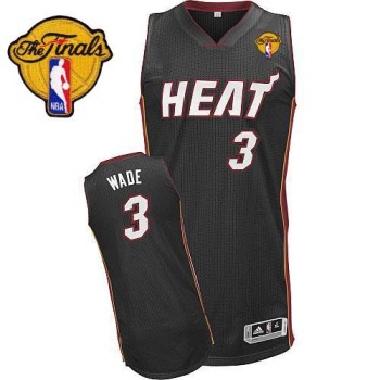 Heat Finals Patch #3 Dwyane Wade Revolution 30 Black Stitched NBA Jersey Heat Finals Patch #3 Dwyane Wade Revolution 30 Black Stitched NBA Jersey