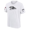 Youth Baltimore Ravens Nike White 2024 Salute To Service T-Shirt Youth Baltimore Ravens Nike White 2024 Salute To Service T-Shirt