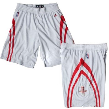 Houston Rockets White NBA Shorts Houston Rockets White NBA Shorts