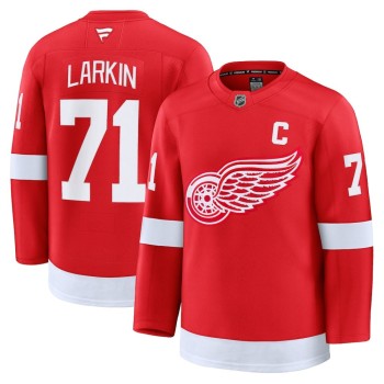 Men's Detroit Red Wings #71 Dylan Larkin Red 2024-25 Stitched Premium Jersey Men's Detroit Red Wings #71 Dylan Larkin Red 2024-25 Stitched Premium Jersey