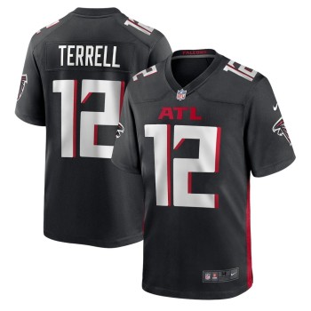 Men's Atlanta Falcons Avieon Terrell Black 2026 NFL Draft Game Jersey