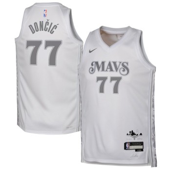 Youth Dallas Mavericks Luka Don?i? White 2024/25 Swingman Player Jersey - City Edition Youth Dallas Mavericks Luka Don?i? White 2024/25 Swingman Player Jersey - City Edition