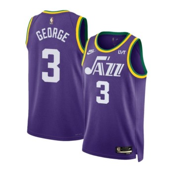 Men's Utah Jazz #3 Keyonte George Purple 2023 Classic Edition Stitched Basketball Jersey Men's Utah Jazz #3 Keyonte George Purple 2023 Classic Edition Stitched Basketball Jersey