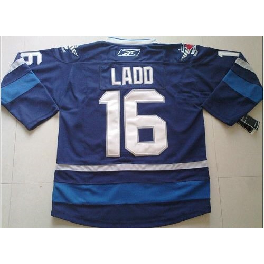 Jets #16 Andrew Ladd Dark Blue 2011 Style Stitched Youth NHL Jersey