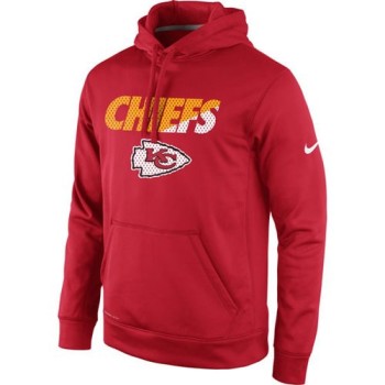 Kansas City Chiefs Kick Off Staff Performance Pullover Hoodie Red
