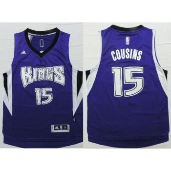 Kings #15 DeMarcus Cousins Purple Revolution 30 Stitched NBA Jersey Kings #15 DeMarcus Cousins Purple Revolution 30 Stitched NBA Jersey