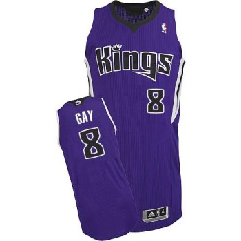 Kings #8 Rudy Gay Purple Revolution 30 Stitched NBA Jersey Kings #8 Rudy Gay Purple Revolution 30 Stitched NBA Jersey