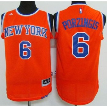 Knicks #6 Kristaps Porzingis Orange Stitched Youth NBA Jersey Knicks #6 Kristaps Porzingis Orange Stitched Youth NBA Jersey