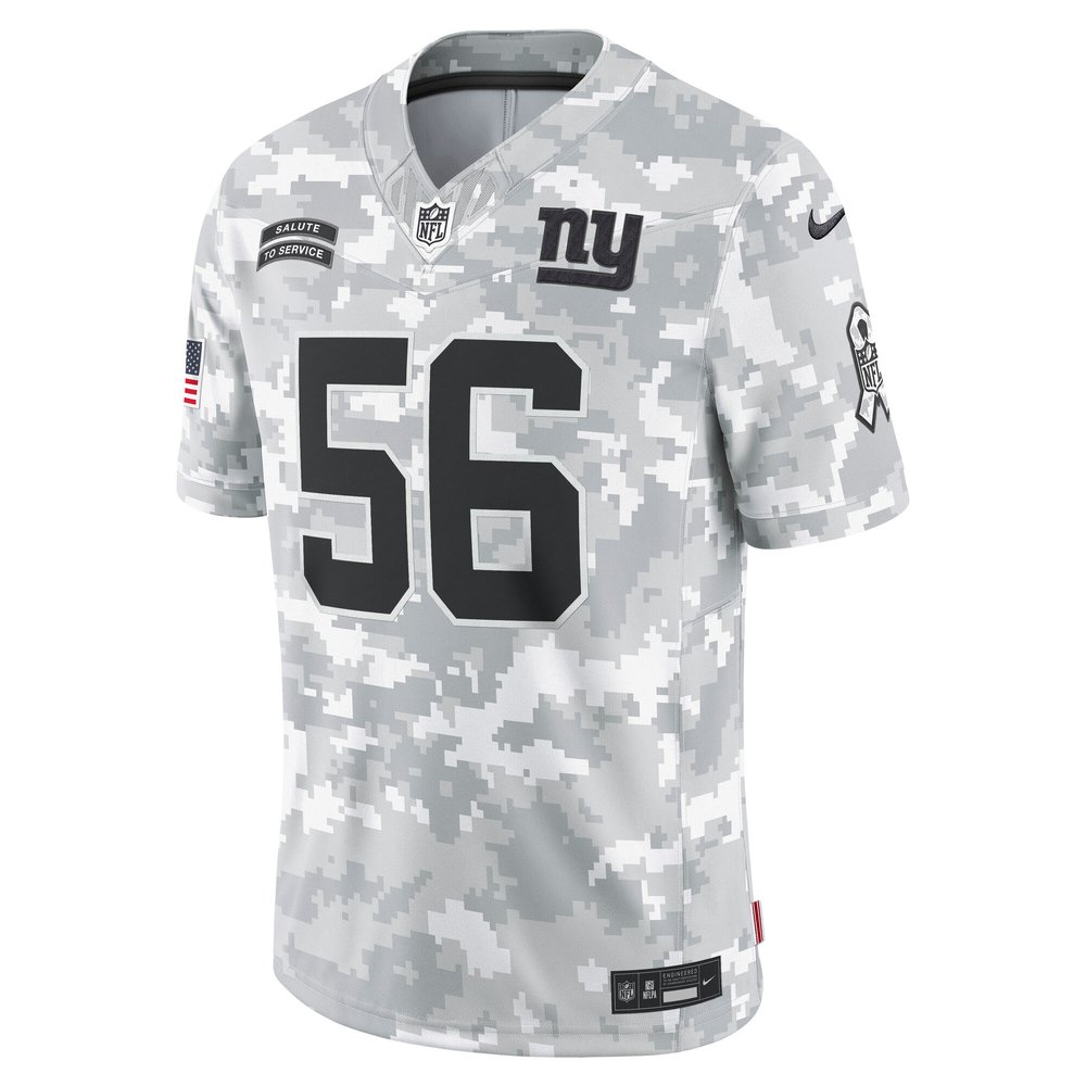 Men's New York Giants Lawrence Taylor Arctic Camo 2024 Salute to Service Retired Player Limited Jersey Men's New York Giants Lawrence Taylor Arctic Camo 2024 Salute to Service Retired Player Limited Jersey