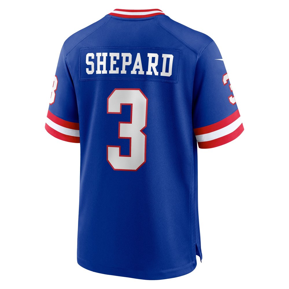 Men's New York Giants Sterling Shepard Royal Classic Player Game Jersey Men's New York Giants Sterling Shepard Royal Classic Player Game Jersey