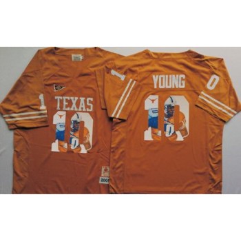 Longhorns #10 Vince Young Orange Player Fashion Stitched NCAA Jersey Longhorns #10 Vince Young Orange Player Fashion Stitched NCAA Jersey