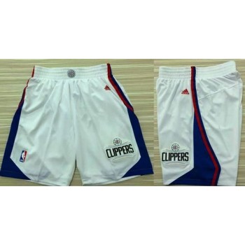 Los Angeles Clippers White NBA Shorts Los Angeles Clippers White NBA Shorts