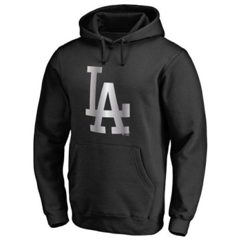 Los Angeles Dodgers Platinum Collection Pullover Hoodie Black Los Angeles Dodgers Platinum Collection Pullover Hoodie Black