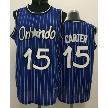 Magic #15 Vince Carter Blue Throwback Stitched NBA Jersey Magic #15 Vince Carter Blue Throwback Stitched NBA Jersey