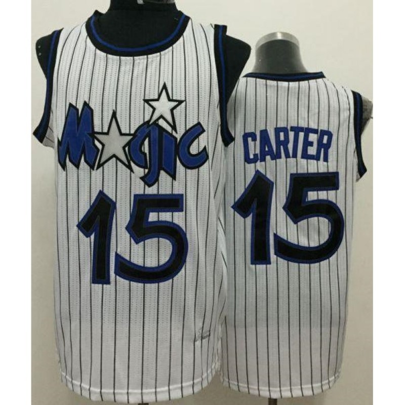 Magic #15 Vince Carter White Throwback Stitched NBA Jersey Magic #15 Vince Carter White Throwback Stitched NBA Jersey