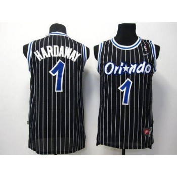 Magic #1 Penny Hardaway Black Throwback Stitched NBA Jersey Magic #1 Penny Hardaway Black Throwback Stitched NBA Jersey