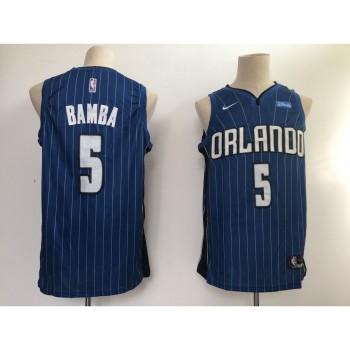 Magic #5 Mohamed Bamba Royal NBA Swingman Icon Edition Jersey Magic #5 Mohamed Bamba Royal NBA Swingman Icon Edition Jersey