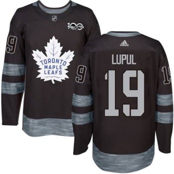 Maple Leafs #19 Joffrey Lupul Black 1917-2017 100th Anniversary Stitched NHL Jersey Maple Leafs #19 Joffrey Lupul Black 1917-2017 100th Anniversary Stitched NHL Jersey