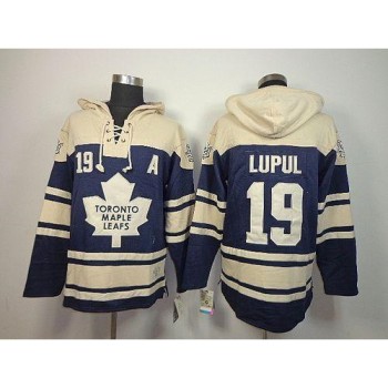 Maple Leafs #19 Joffrey Lupul Blue Sawyer Hooded Sweatshirt Stitched NHL Jersey Maple Leafs #19 Joffrey Lupul Blue Sawyer Hooded Sweatshirt Stitched NHL Jersey