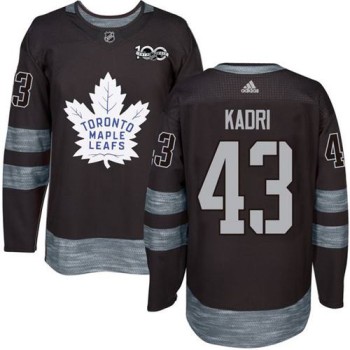 Maple Leafs #43 Nazem Kadri Black 1917-2017 100th Anniversary Stitched NHL Jersey Maple Leafs #43 Nazem Kadri Black 1917-2017 100th Anniversary Stitched NHL Jersey