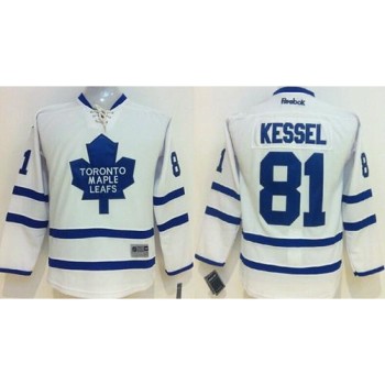 Maple Leafs #81 Phil Kessel White Stitched Youth NHL Jersey Maple Leafs #81 Phil Kessel White Stitched Youth NHL Jersey