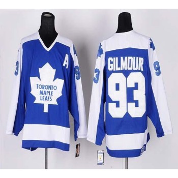Maple Leafs #93 Doug Gilmour Blue/White CCM Throwback Stitched NHL Jersey Maple Leafs #93 Doug Gilmour Blue/White CCM Throwback Stitched NHL Jersey
