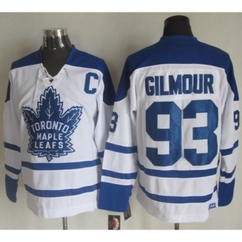 Maple Leafs #93 Doug Gilmour White CCM Throwback Winter Classic Stitched NHL Jersey Maple Leafs #93 Doug Gilmour White CCM Throwback Winter Classic Stitched NHL Jersey