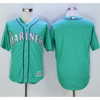 Mariners Blank Green New Cool Base Stitched MLB Jersey Mariners Blank Green New Cool Base Stitched MLB Jersey