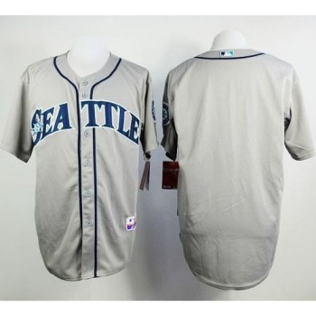 Mariners Blank Grey Cool Base Stitched MLB Jersey Mariners Blank Grey Cool Base Stitched MLB Jersey