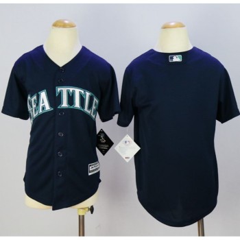 Mariners Blank Navy Blue Cool Base Stitched Youth MLB Jersey Mariners Blank Navy Blue Cool Base Stitched Youth MLB Jersey