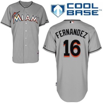 Marlins #16 Jose Fernandez Grey Cool Base Stitched Youth MLB Jersey Marlins #16 Jose Fernandez Grey Cool Base Stitched Youth MLB Jersey