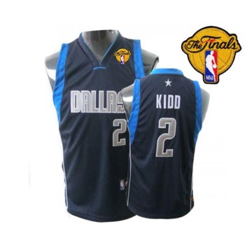 Mavericks 2011 Finals Patch #2 Jason Kidd Dark Blue Stitched Youth NBA Jersey Mavericks 2011 Finals Patch #2 Jason Kidd Dark Blue Stitched Youth NBA Jersey