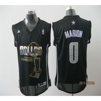 Mavericks 2011 NBA Finals Champions #0 Shawn Marion Revolution 30 Black Stitched NBA Jersey Mavericks 2011 NBA Finals Champions #0 Shawn Marion Revolution 30 Black Stitched NBA Jersey