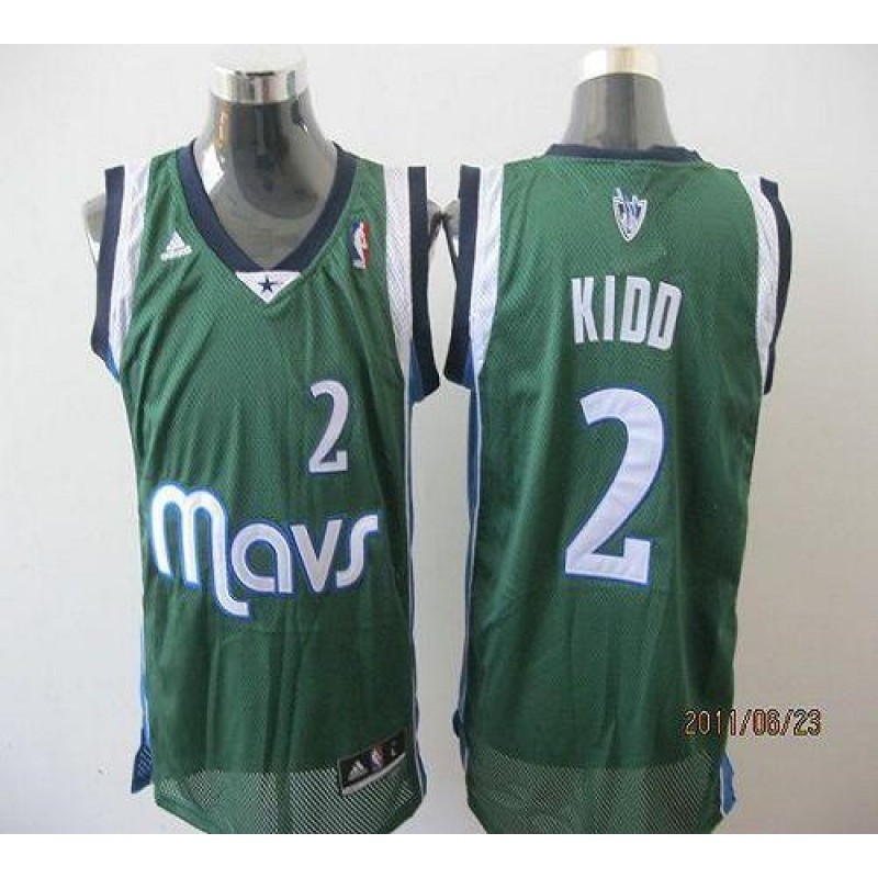 Mavericks #2 Jason Kidd Green Revolution 30 Stitched NBA Jersey Mavericks #2 Jason Kidd Green Revolution 30 Stitched NBA Jersey