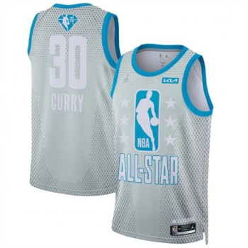 Men's 2022 All-Star #30 Stephen Curry Gray Stitched Basketball Jersey Men's 2022 All-Star #30 Stephen Curry Gray Stitched Basketball Jersey